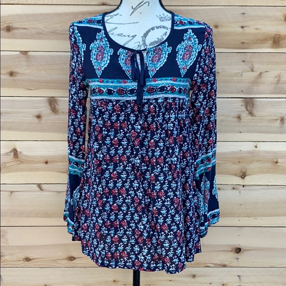 Tea & cup Los Angeles Printed Blouse